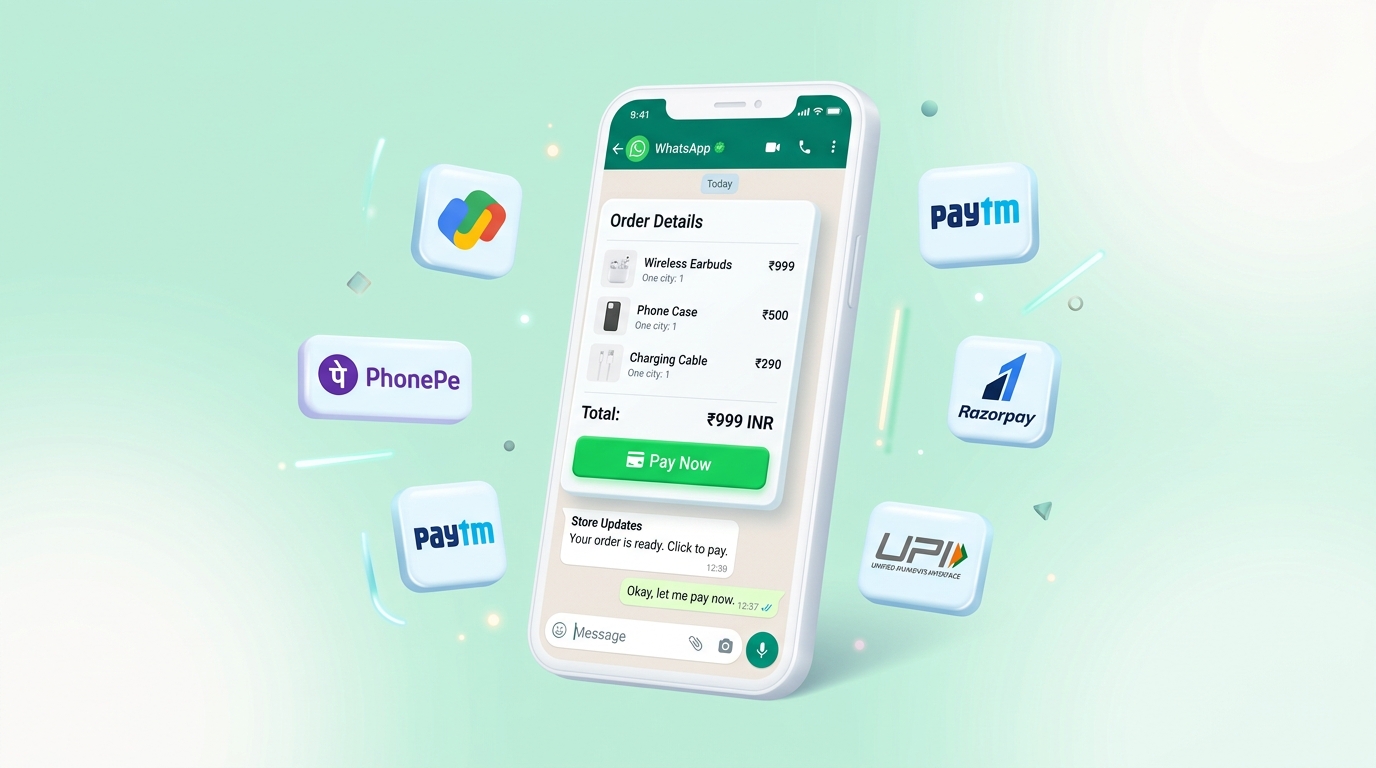 WhatsApp In-Chat Payment Hero